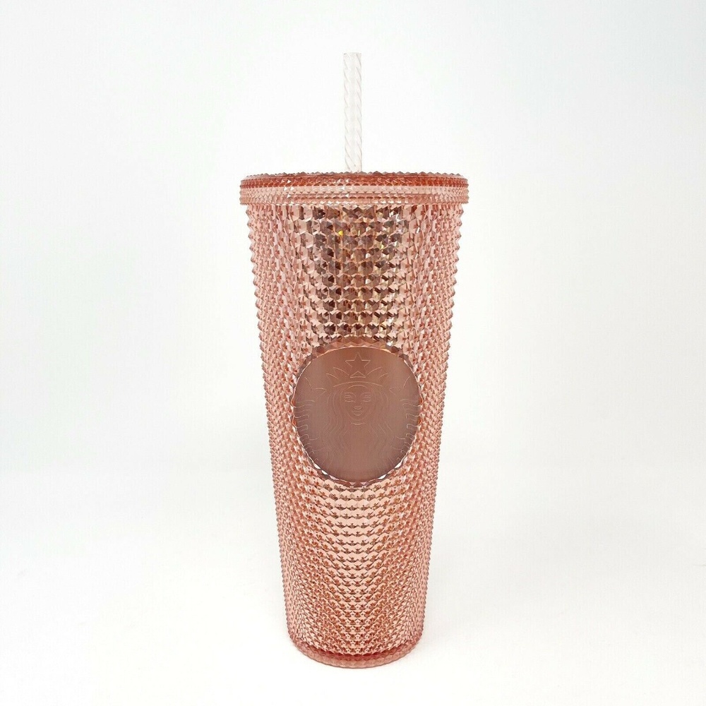 Starbucks Limited Edition Rose Gold Stud Tumbler